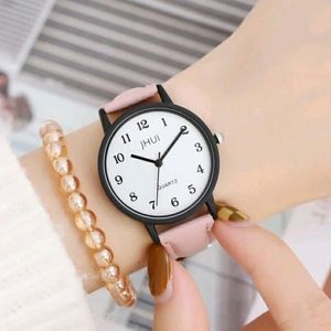 New Round Pointer Quartz Watch and Bracelet Set